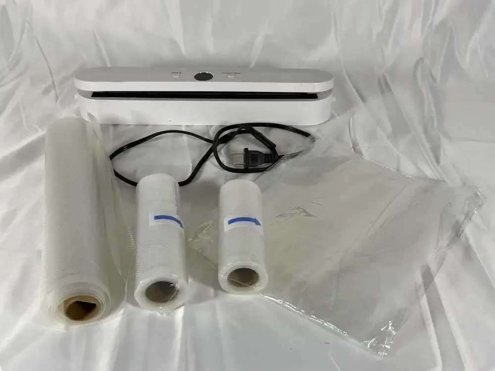 Compact Automatic Food Vacuum Sealer Machine and Vacuum Seal Rolls